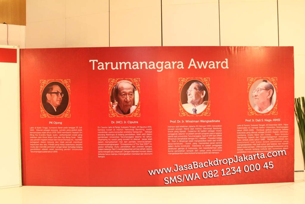 Jasa Pembuatan Backdrop Murah di Jakarta Pusat