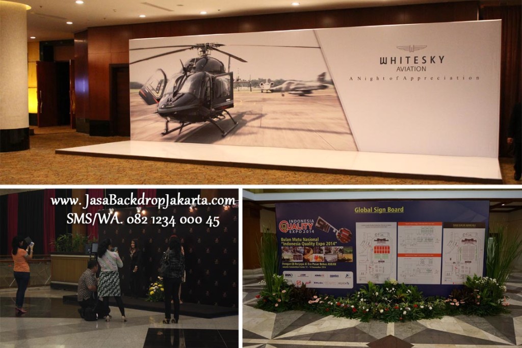 Jasa Pembuatan Backdrop Gathering di Jakarta Selatan