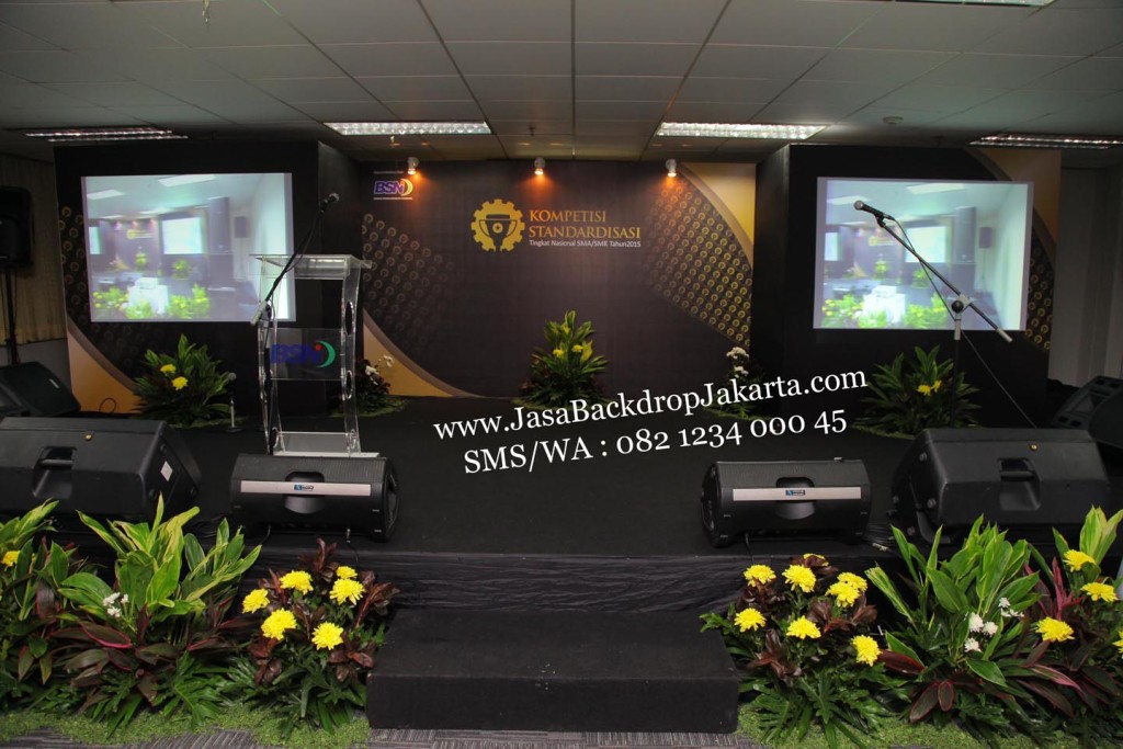 jasa backdrop gedung bppt 1