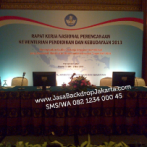 Backdrop Event Rakernas Kemendikbud