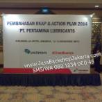 Backdrop Gathering Pertamina Lubricants