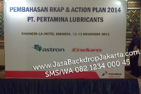 Backdrop Gathering Pertamina Lubricants