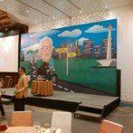 Backdrop HUT 90 Bp Soekardi di Lemiridian