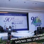 Backdrop & Panggung Ulang Tahun PT Jawattie