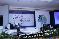 Backdrop & Panggung Ulang Tahun PT Jawattie